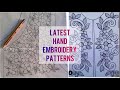 Hand Embroidery Patterns || Embroidery Pencil Drawings || hand embroidery designs