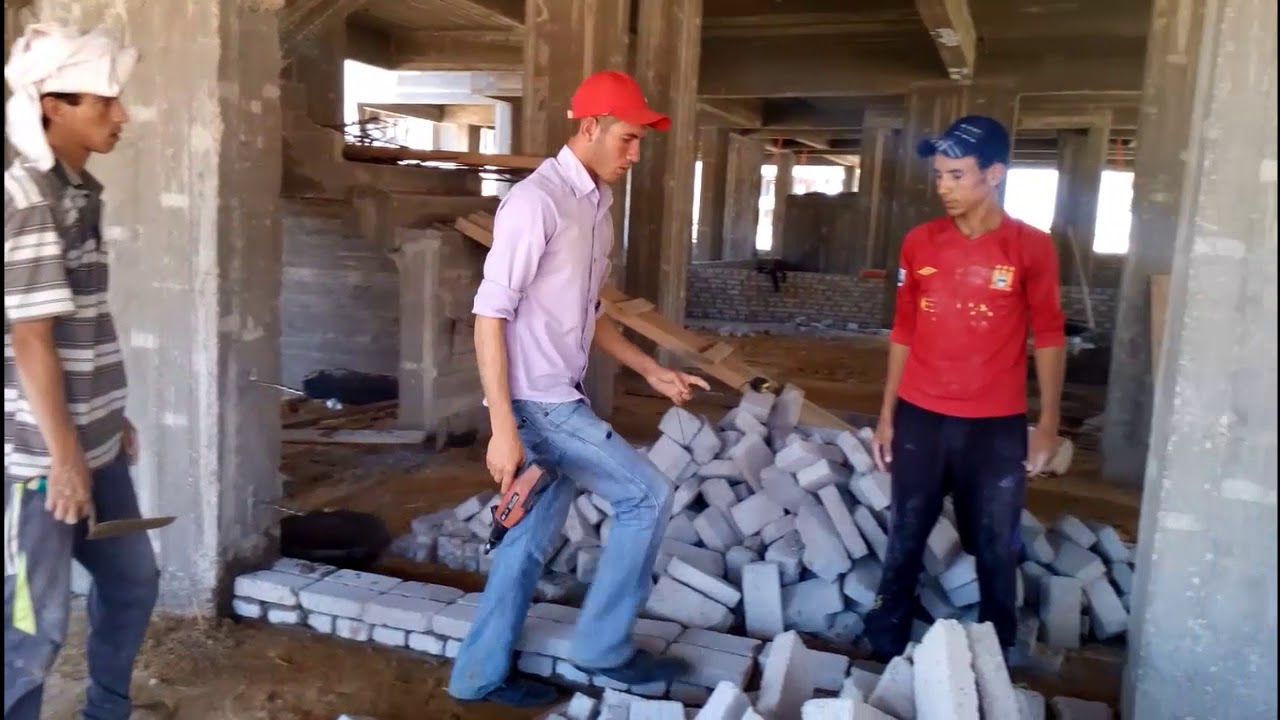 ملاحظات هامة من الموقع لأعمال المباني