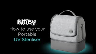 How to use our Portable UV Steriliser | Nuby