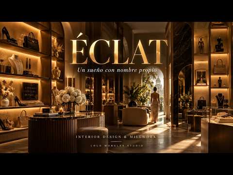 ÉCLAT: concepto de boutique y vitrinas de lujo