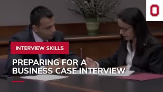 Preparing for a Case Interview