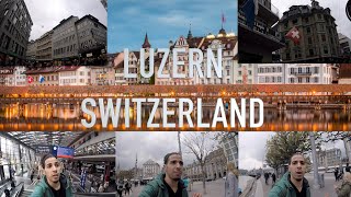 SWITZERLAND LUZERN ,مدينة الكنائس والسياحة ومالكة أقدم جسر خشبي أوروبي,أجي نتسركلو فلوزيرن