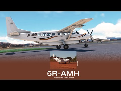 Présentation du livery MTA 5R-AMH pour le Grand Caravan C208B BlackSquare – MFS2020 ✈️
