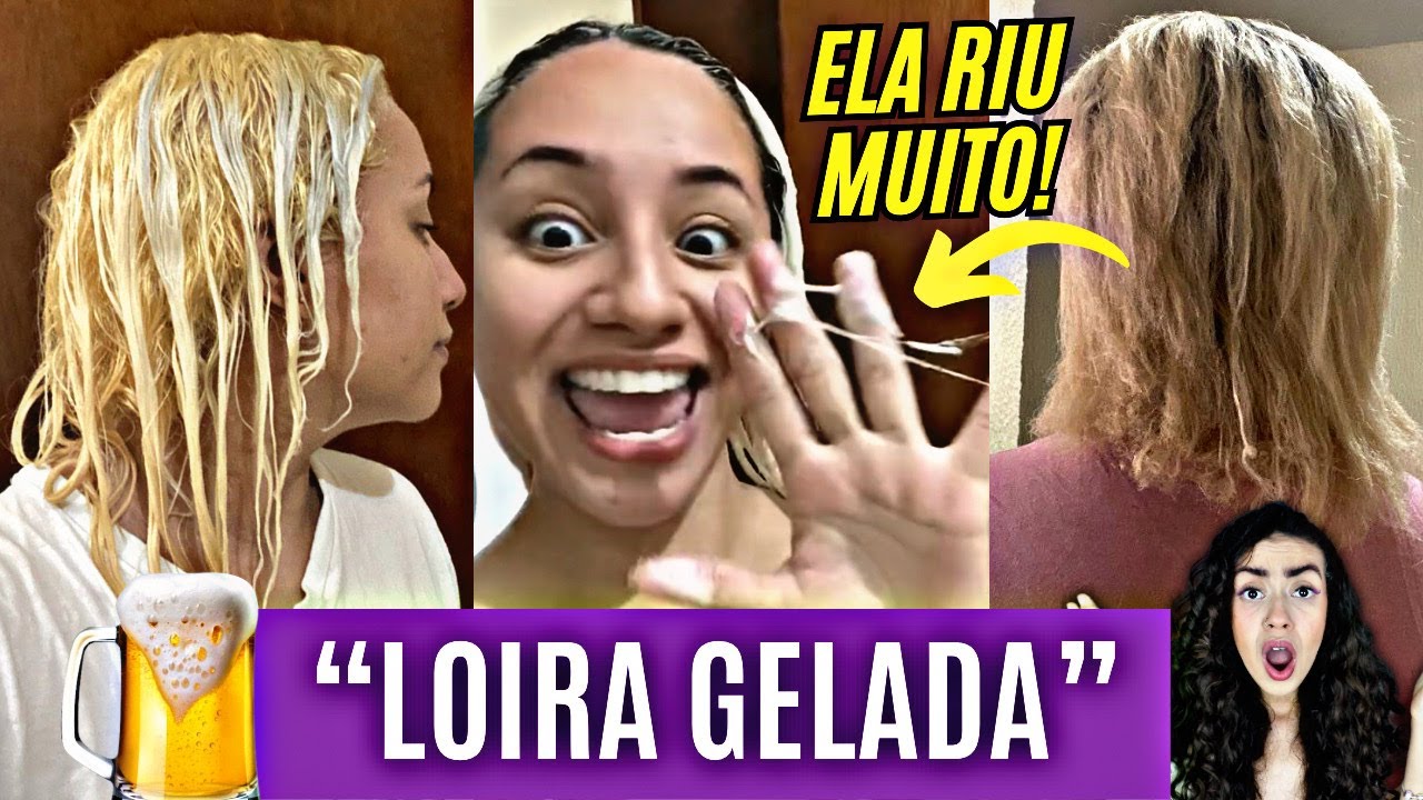 GRAVE! COM CABELO DERRETENDO ELA INSISTE EM GLOBAL E QUEBRA TUDO! DEU RISADA!!