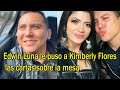 Edwin Luna le puso a Kimberly Flores las cartas sobre la mesa