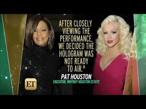 Whitney Houston & Christina Aguilera Hologram ET Report May 20, 2016