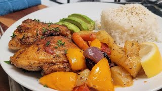 Easy Garlic Butter Chicken Thighs | Juicy Oven Baked Chicken Recipe