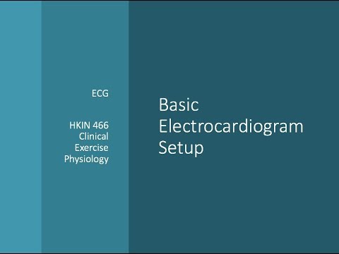4.1-ECG Setup environmental tech