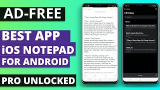 Best Free iOS Note App for Android screenshot 3