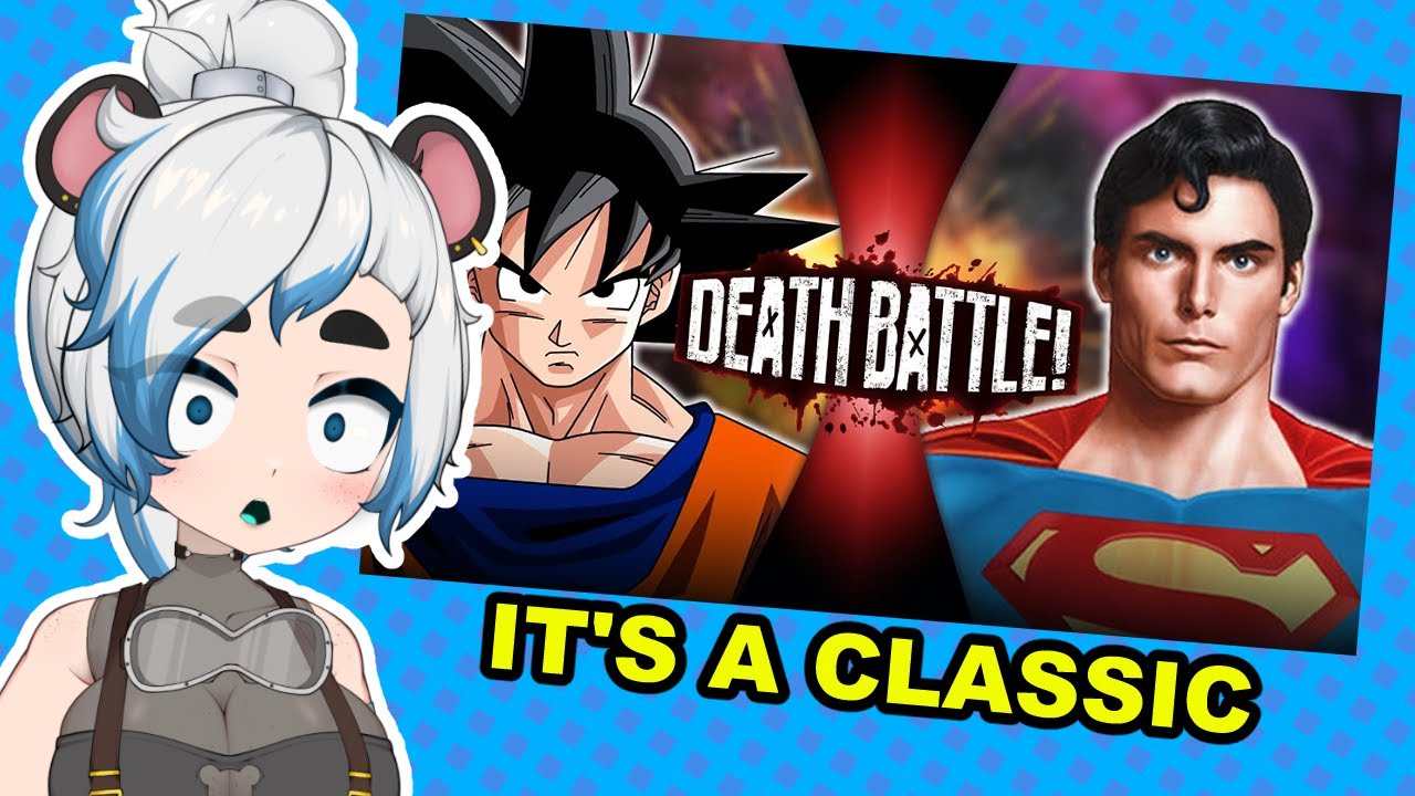 Гоку против Супермена, вперёд, Гоку! | Азура реагирует на смертельные битвы