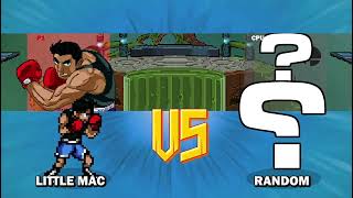 SSF2 Project PS: Smash Fan Cut Gameplay - Little Mac