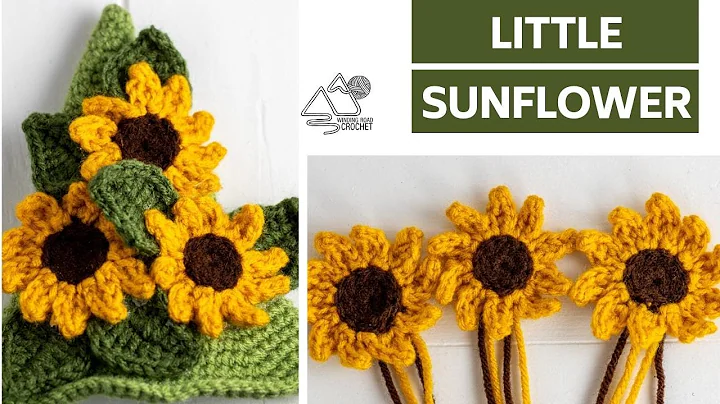 Learn to Crochet a Mini Sunflower in Minutes