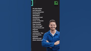 Auto Repair & Mechanic Invoice - Lala Invoice