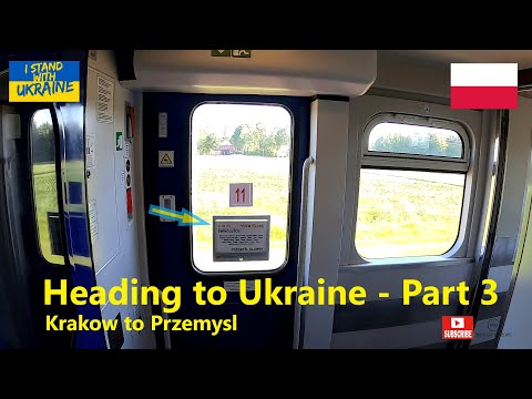 #UKRAINE Trip - Getting There - Part 3 | Krakow to Przemysl | June 2022 🇺🇦 🇷🇴