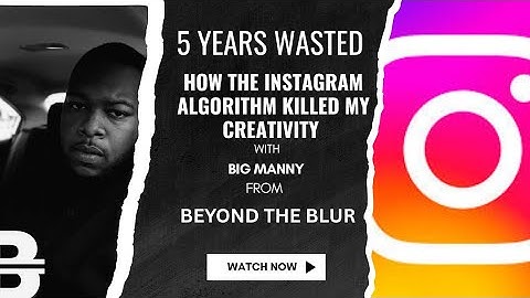 Instagram’s Algorithm Killed My Creativity (5 years wasted)