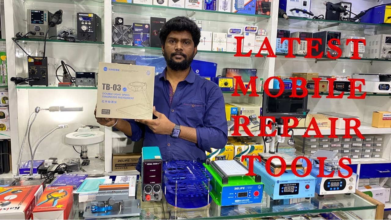 LATEST MOBILE REPAIR TOOLS ALL IN ONE STORE YouTube