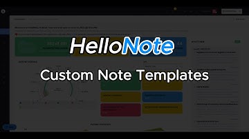 Custom Note Templates Tutorial in HelloNote EMR | Personalize Your Clinical Notes