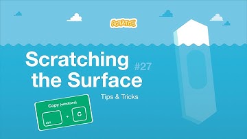 Scratching the Surface: Scratch Keyboard Shortcuts