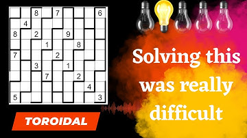 General tips for solving Toroidal sudokus !