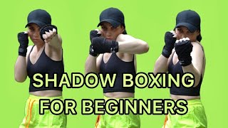 [SHADOW BOXING] 3 Effective Drills for Beginners