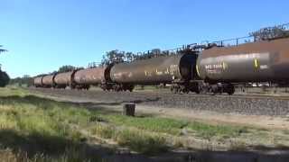 UP 8260 empty oil cans north [HD]