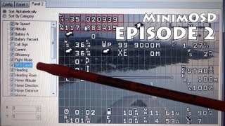 Minim OSD Setup, what is in the Extra? FPV OSD (narrated)