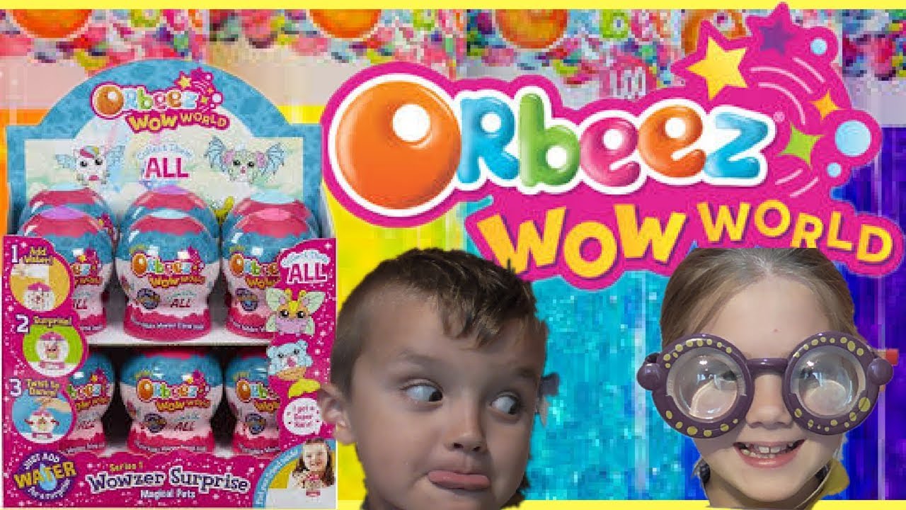 Orbeez Wow World Wowzer Surprise Water Animals In Blind Bag Globes !