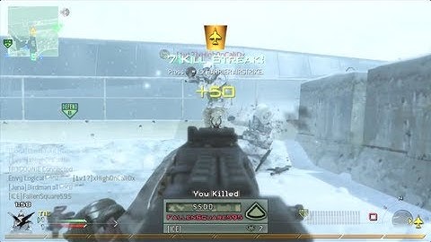 MW2: 105 Kills Sub Base Demolition Spawn Trap