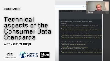 [20] Technical aspects of the Consumer Data Standards - with James Bligh (17/03/2022)