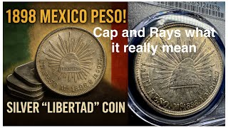 Mexico’s Most Iconic Silver Coin? 1898 1 Peso Explained Pcgs Au 58