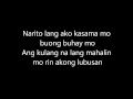 Kung ako nalang sana  khalil ramos lyrics