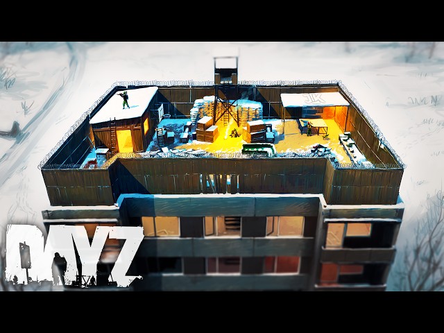 Building a Rooftop FORTRESS! - DayZ (Movie) class=