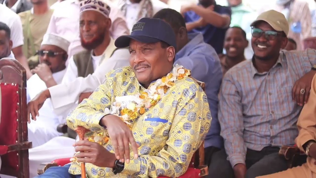 Rer shanta Abak oo xildhibaan Abdikadir Arabduur ku amaanay wuxu ka qabtay Shanta Abak Sub-county.