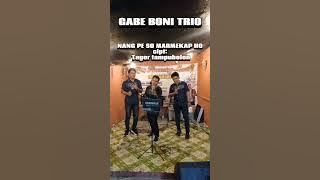 NANG PE SO MARMEKAP HO cipt: Tagor tampubolon cover: GABE BONI TRIO #viralvideo #voiceeffects #duet