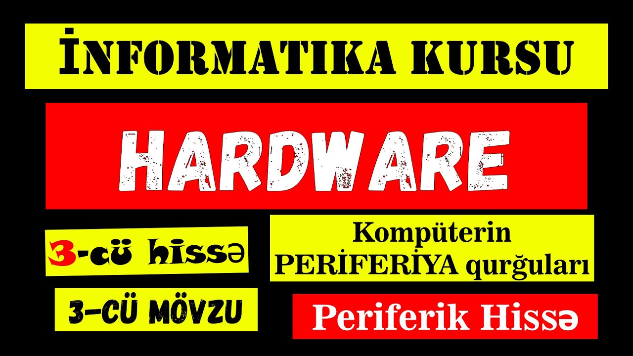 AdiL AğabalayeV- Periferiya qurğulari (tam)