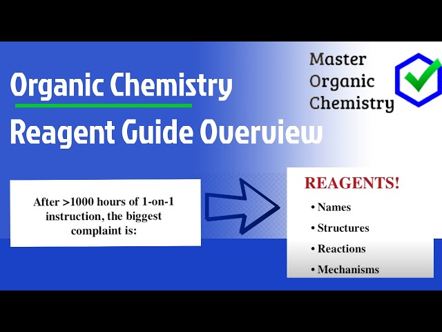 Anic Chemistry Reagent Guide  Anic Chemistry Reagent Guide