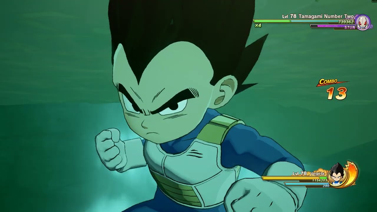 Dragon Ball Z Kakarot Daima DLC Part 2 - #2 Vegeta vs Tamagami Number 2 Fight