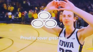 CAITLIN CLARK STATE FARM INSURANCE COMMERCIAL 2024 | COVERING GREATNESS | IOWA VS. HOLY CROSS | NCAA