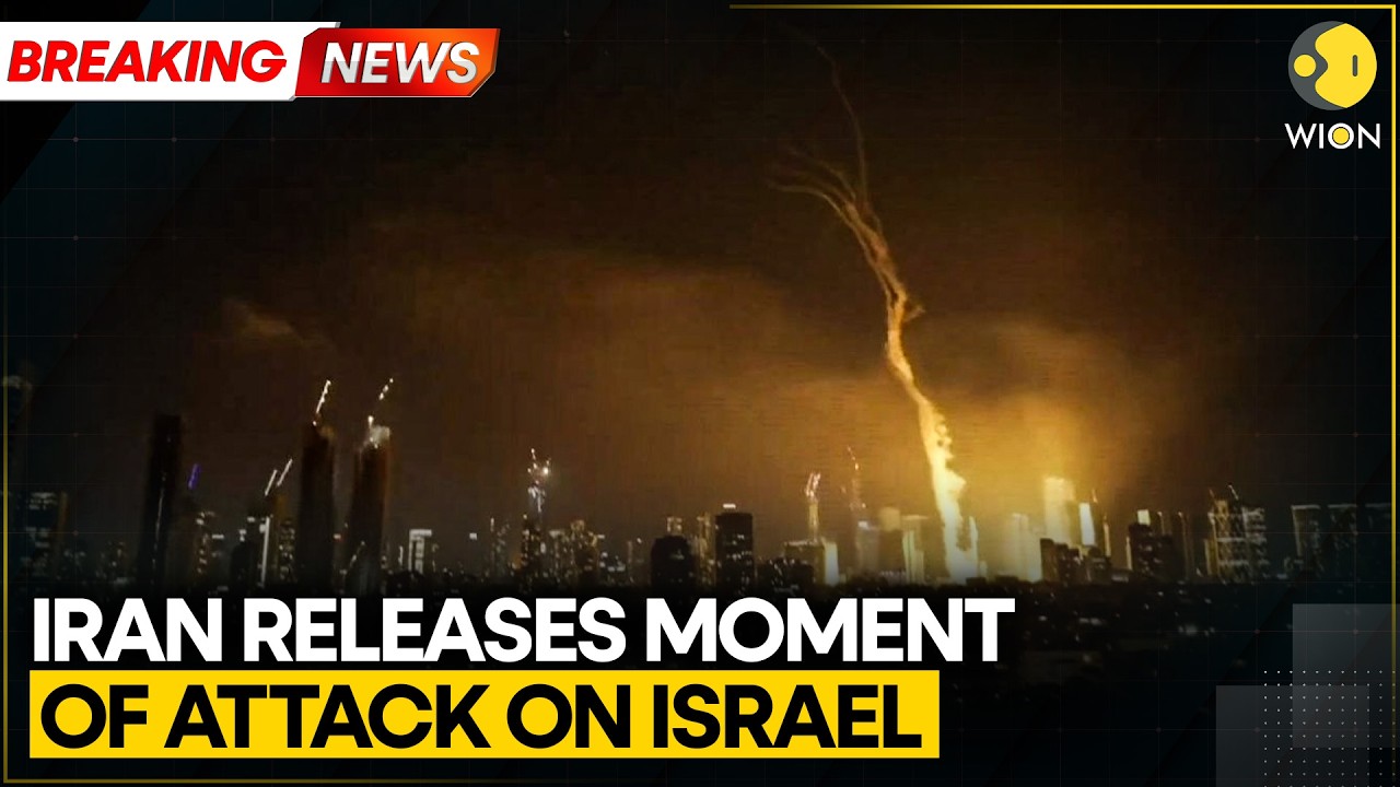 Iran's 'Fattah-2' Missile Makes Debut In War: Moment Of Attack On Israel Released | WION BREAKING