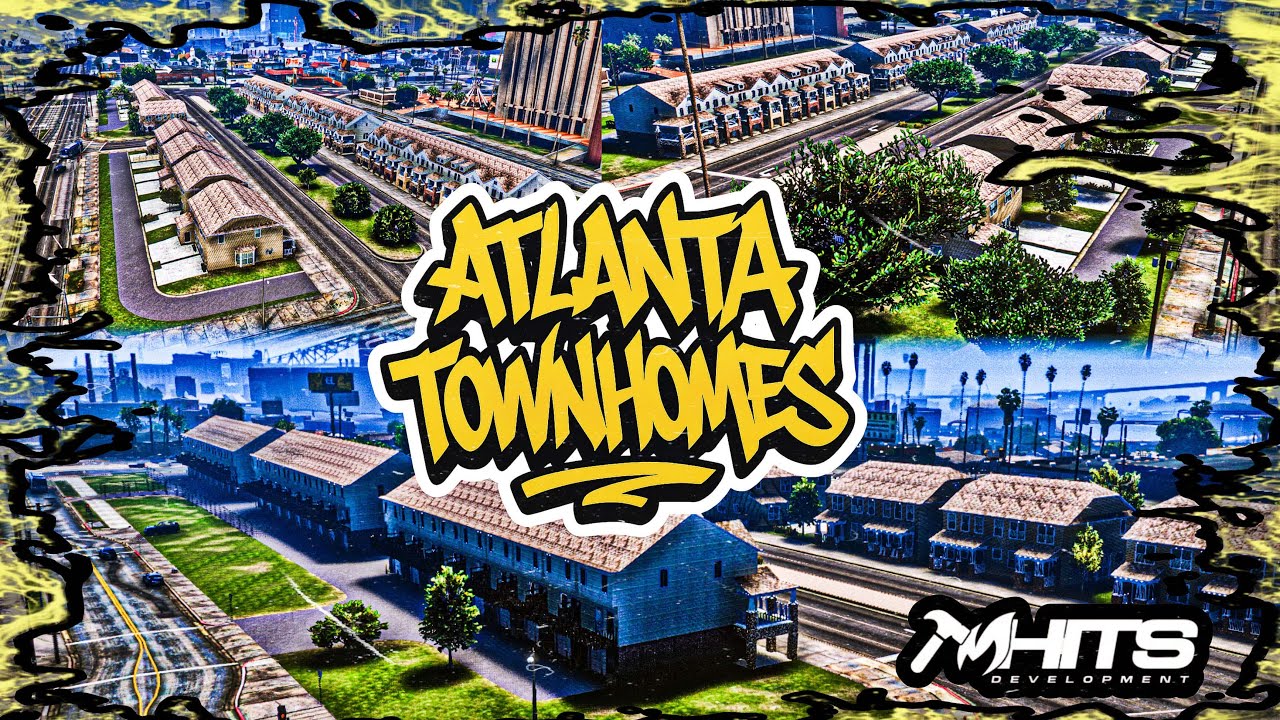 [FIVEM HOOD] ATLANTA TOWNHOMES [BIG BLOOD MAPPING] [2025] - YouTube