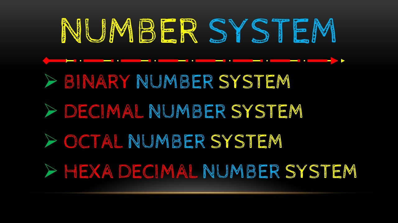 computer number system presentation