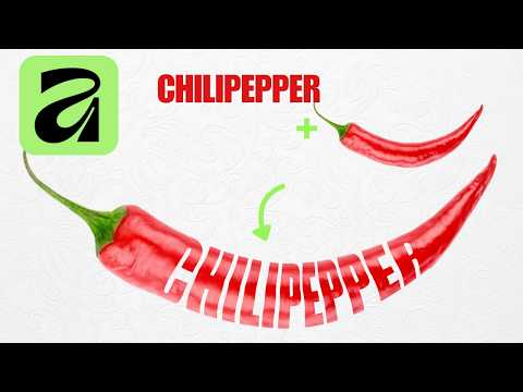 How to Combine Text & Object Effect in Affinity Designer
