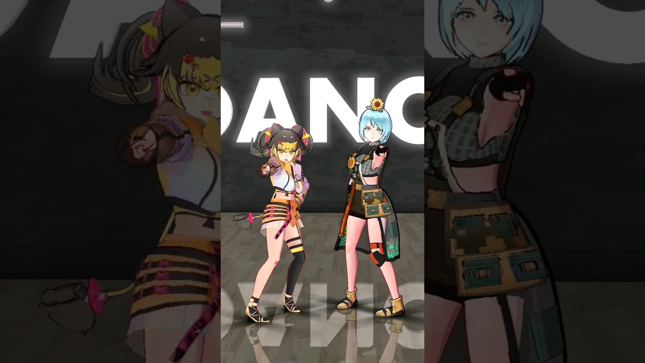 【MMD】愛包ダンスホール 【KoShiNa ft. Yui】#pvevtuber #vtuber #mmd #motiondl #dancecover #踊ってみた #shorts | MYViki