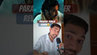Paradise trailer review #youtubeshorts #bollywood #moviereview #trendingshorts