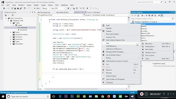 How To Make Login Form For Windows Application in Visual C# Using Stored Procedure