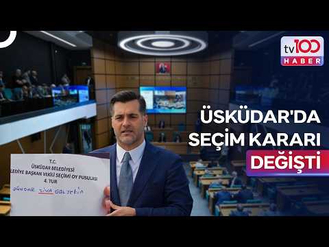 Deputy Mayoral Election in Üsküdar to be Repeated | Route of the Day