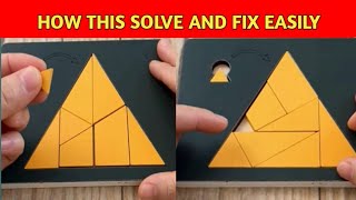triangle tangram puzzle solve trick how to puzzle solve screenshot 5