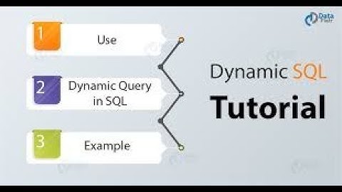 How to Use Dynamic SQL In Oracle Apex