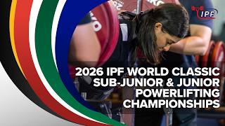 🔴 LIVE: Women Jr 69 kg classic - 2026 IPF World Sub-Junior & Junior Powerlifting Championships
