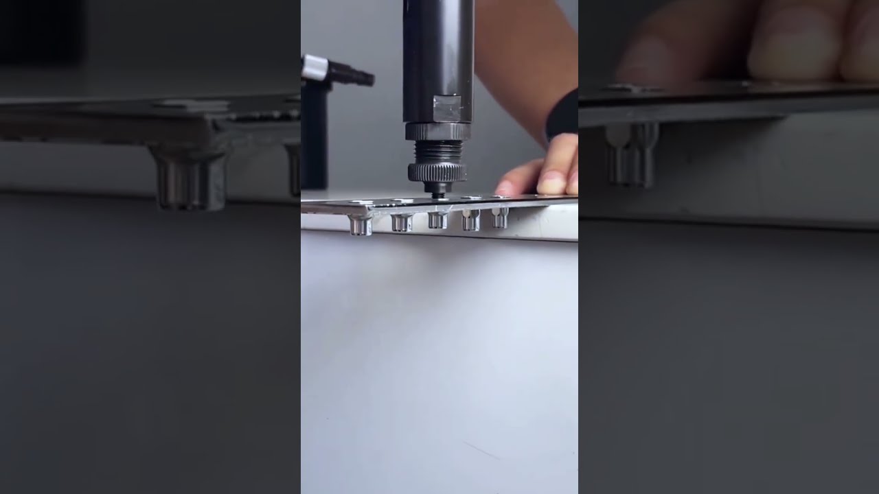 Hexagon Nut Riveting Rivetgun Viralvideo Youtubeshorts
